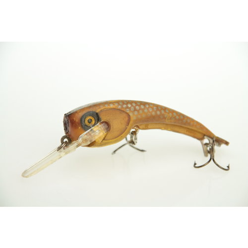 Rublex flopy brown with stripe 9 cm | vintage lure