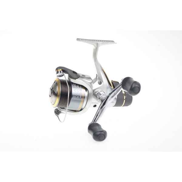 Spinning reels with rear drag