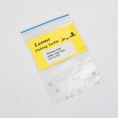 LFT stainless steel leader rings | 10 pcs