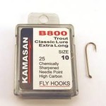 Kamasan B800 Trout Classic Lure Extra Long | 25 pcs | fly hooks