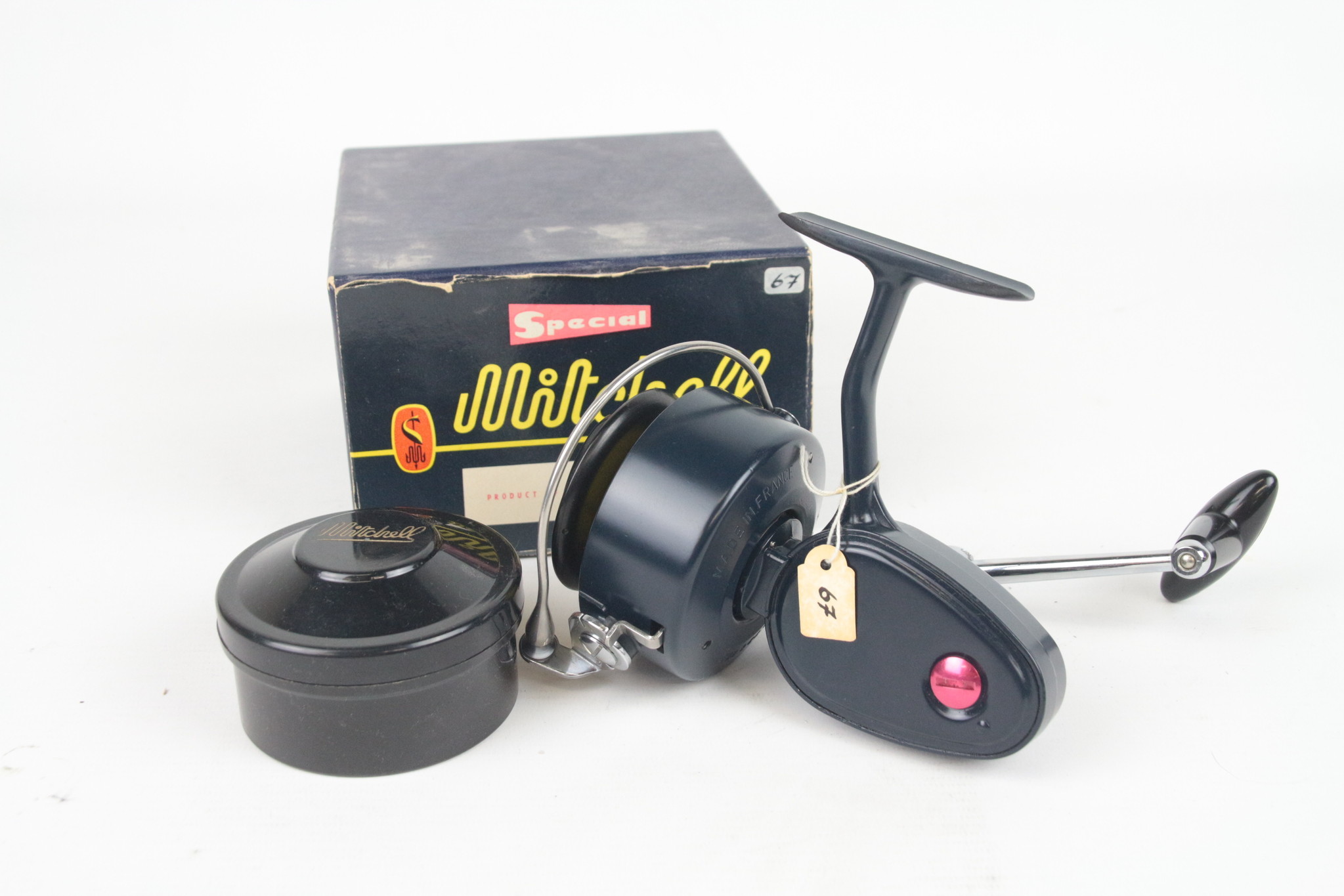 Mitchell 407 special | 0973326 | new in box | spinning reel + spare sp