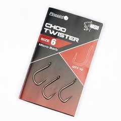 Nash chod twister | 10 pcs | carp hooks
