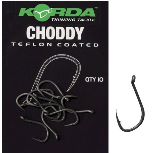 Korda choddy maat 10 | 10 st | karperhaken