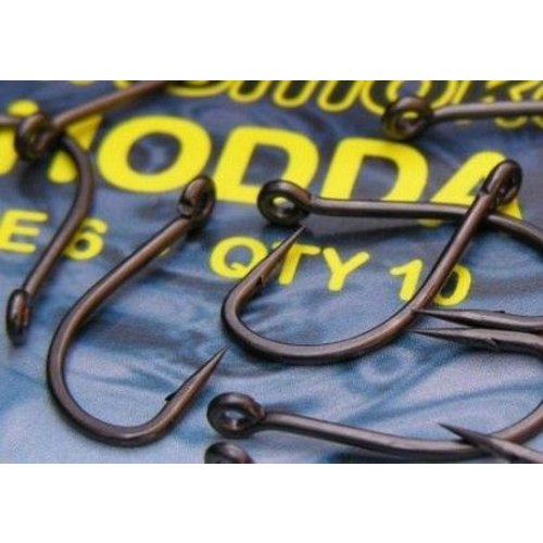 Atomic Tackle gunsmoke chodda - size 7 | 10 pcs | carp hooks