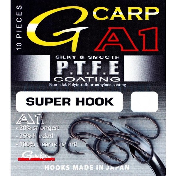 Gamakatsu G carp A1 super hook | 10 pcs | carp hooks