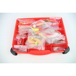 Tacklebox with handbuild spinners