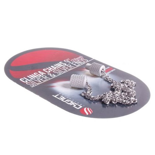 Cygnet clinga chains | silver & silver ends