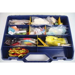 Tacklebox filled with fly fish material