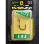 Avid Carp reaction hooks CHD chod | barbed | 12 pcs | carp hooks