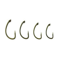 Avid Carp reaction hooks CRV curved | barbed | 12 st | karperhaken