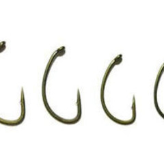 Avid Carp reaction hooks CRV curved | barbed | 12 pcs | carp hooks