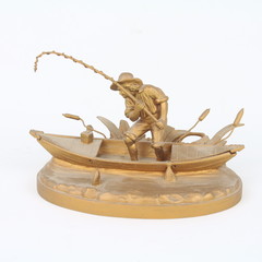 Decoratie beeldje visser