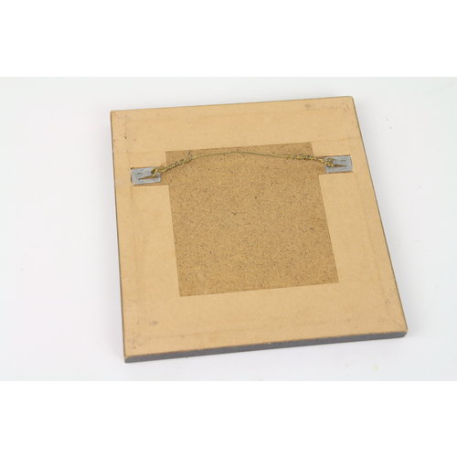 Ingelijste vintage verpakking van Mitchell haken