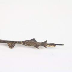 Vintage fishing tie clip | das clip