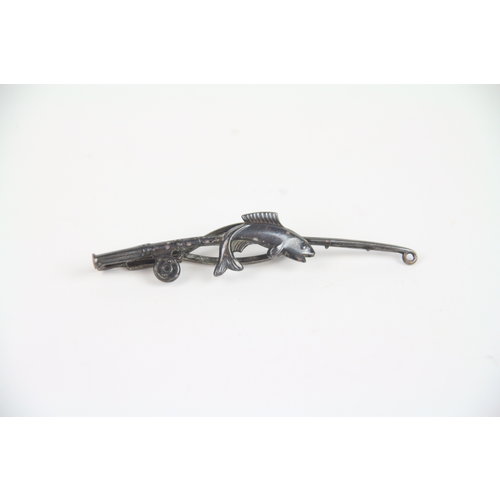 Vintage fishing tie clip | das clip