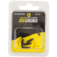 Avid Carp zig grubs | 10 st