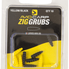Avid Carp zig grubs | 10 pcs