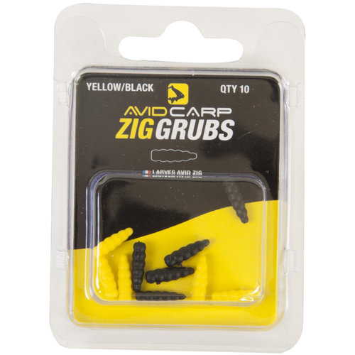 Avid Carp zig grubs | 10 pcs