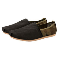 Korda kore quick dry slipons black/camo | visschoenen