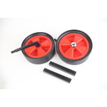 Seat box wheels set of 2