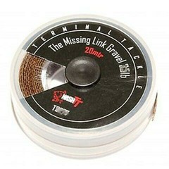 Nash TT missing link gravel | 35 LB - 20 M | braided hooklink