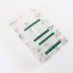 Tacklebox filled with 80 wet flies