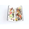 Global fisherman fly box gevuld met ruim 70 zalm streamers