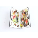 Global fisherman fly box filled with more than 70 salmon streamers