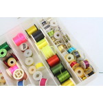 Tacklebox filled with tying threads | 75 pcs