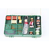 Tackle box filled with 50 fly tying threads & tools