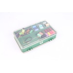Tackle box filled with 50 fly tying threads & tools
