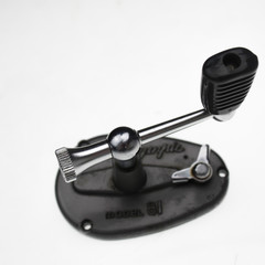 Olympic model 81 spinning reel - side plate + handle  | spare part