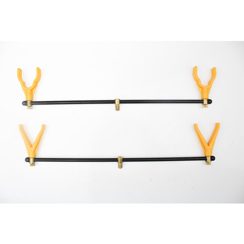 DAM alu 2 rod buzzer bar with adjustable rod rests