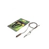 PB Products silk ray hit & run chod leader - weed | 90 cm | 2 st