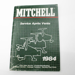 Mitchell After Sales Service 1984 / service apres Vente / Kundendienstkatalog