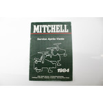 Mitchell After Sales Service 1984 / service apres Vente / Kundendienstkatalog