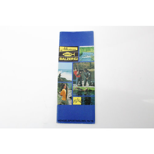 Albatros Arca Balzer catalog / flyer 75/76 + pricelist