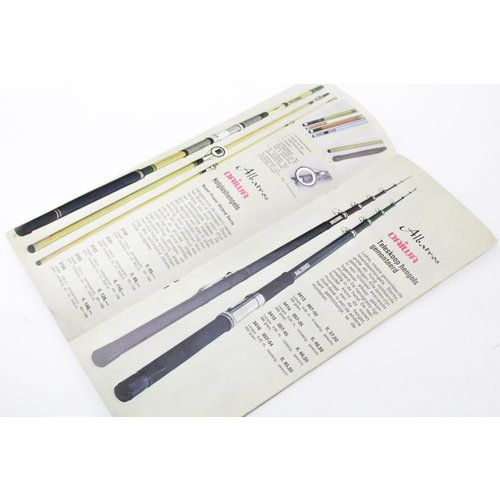 Albatros Arca Balzer catalogus / folder | Hengelsport nieuws 71/72