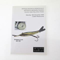Mullock Madeley antique & modern fishing tackle auction book | 22nd March 2009
