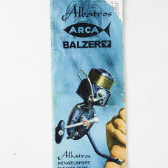 Albatros Arca Balzer catalog / flyer 71/72