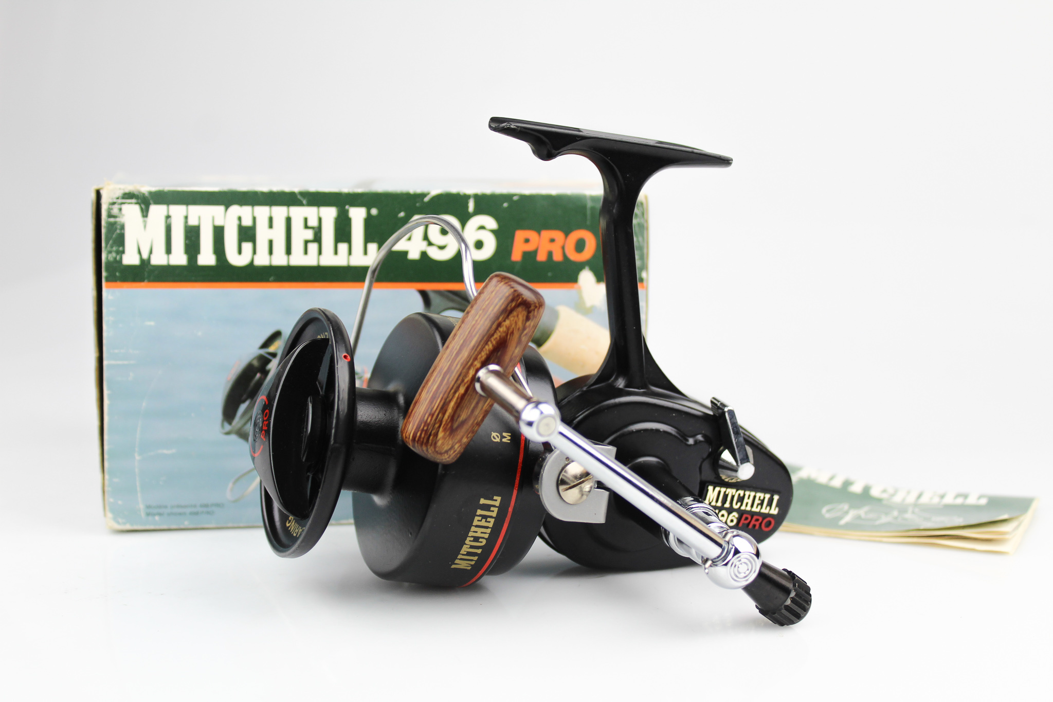 Mitchell Pro 300 Classic Fixed Spool Casting Reel With Spare Spool