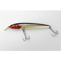Rapala magnum 18cm floating black red head | plug