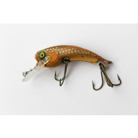 Rublex flopy oranje 4,5 cm | vintage lure | defect