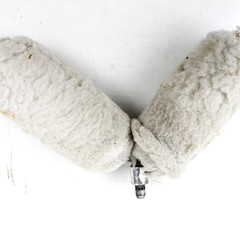 Pole roller soft white