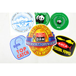 Diverse hengelsport stickers van Albatros, DAM, Bifa, Arca