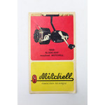 Vintage Mitchell 1966 10.000.000 moulinet | flyer & guarantee card