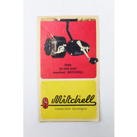 Vintage Mitchell 1966 10.000.000 moulinet | folder & garantiebewijs
