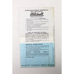 Vintage Mitchell | folder & garantiebewijs