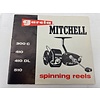 Garcia Mitchell spinning reels 300C / 410 / 410 DL / 510 | folder