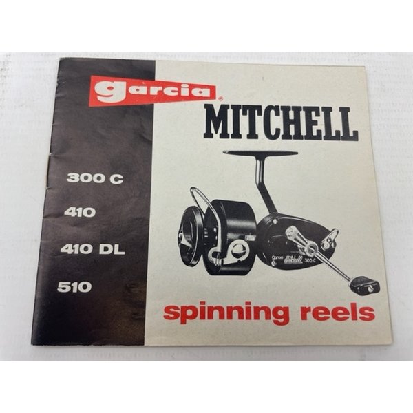 Garcia Mitchell spinning reels 300C / 410 / 410 DL / 510